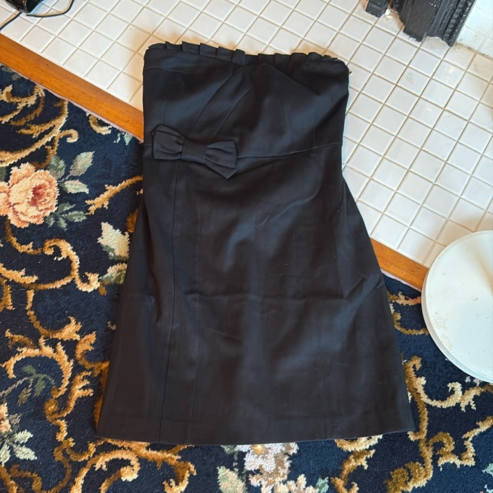 Juicy Couture wool‎ blend strapless bow dress. Worn a few times. 100 retail